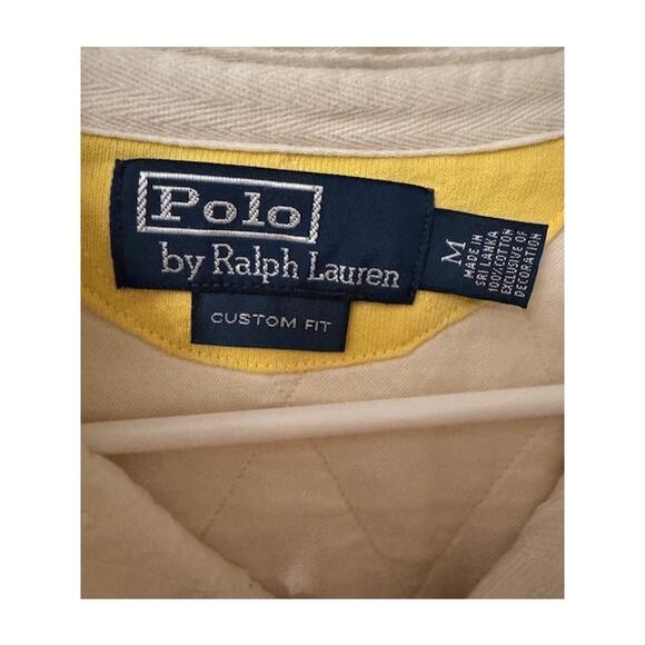 Vintage Polo Ralph Lauren P.R.L. Golf Club Bleecker Cup Rugby Shirt M - Picture 4 of 6